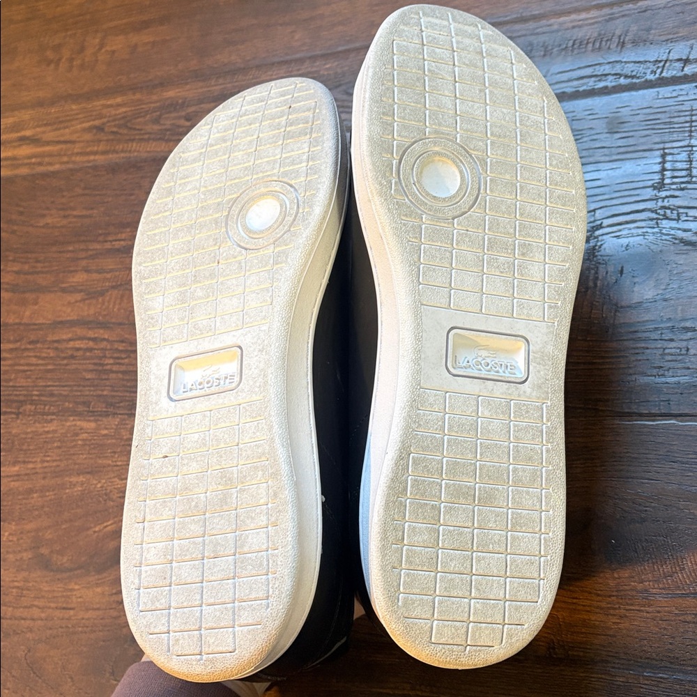 Lacoste Men's Carnaby Leather Sneakers - Picture 5 of 8